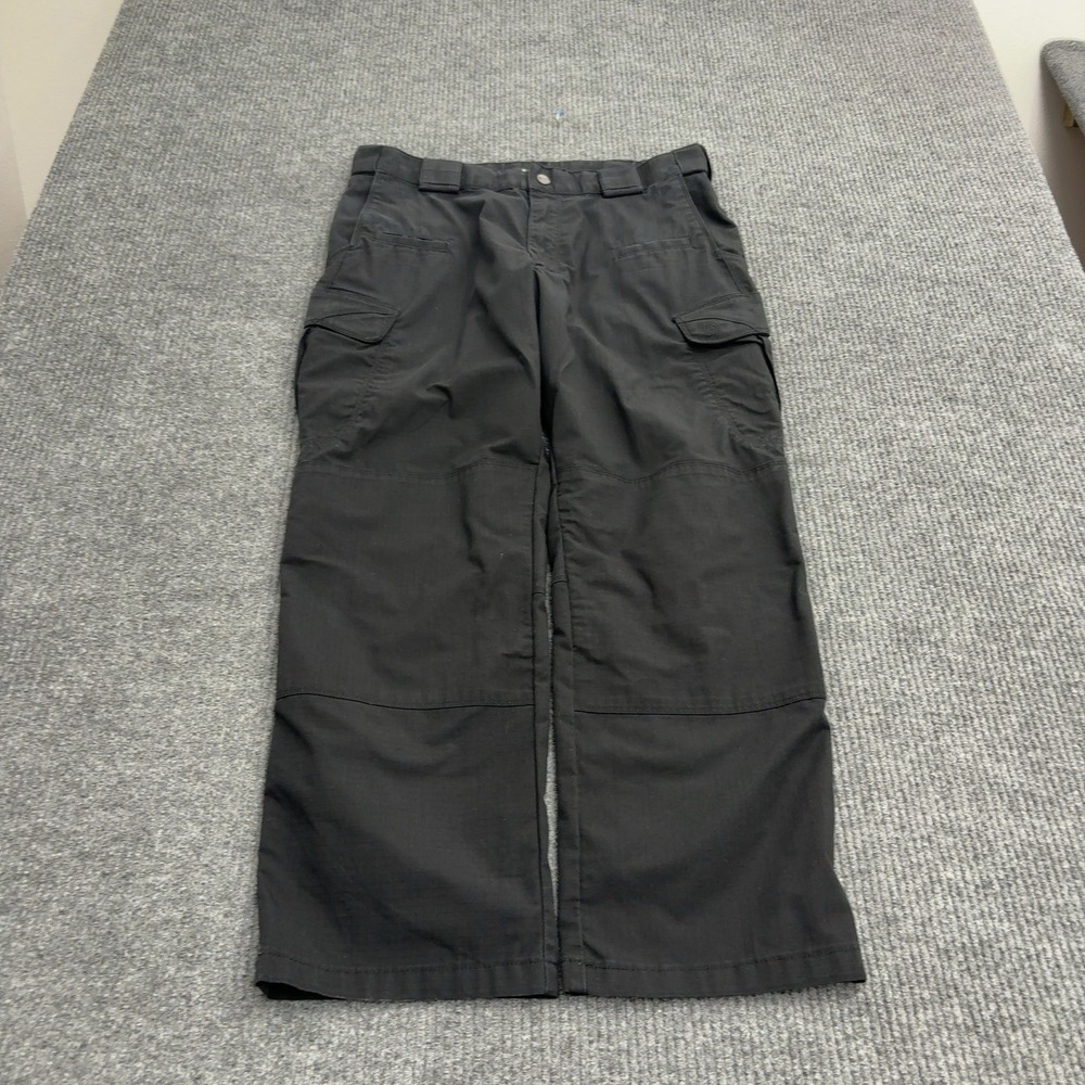 511 Tactical Pants Mens 34x34 Black Polyester Cotton Ripstop Cargo Gorpcore